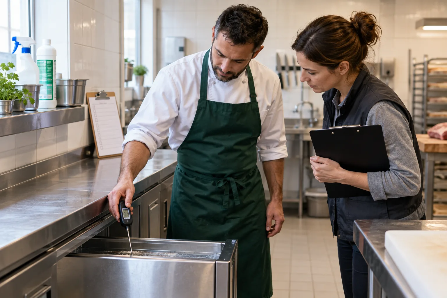 Formation pratique à l’hygiène et à la sécurité dans un atelier de boucherie